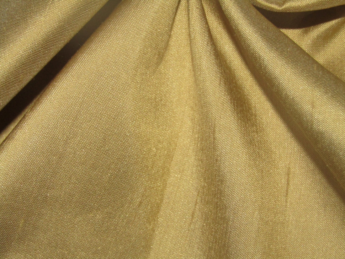 100% Pure SILK Dupion FABRIC Nutty Butter color 54" wide DUP167[2]