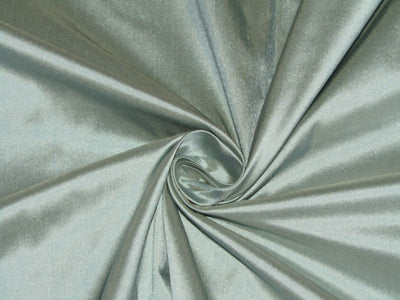 100% PURE SILK DUPIONI FABRIC LIGHT DUSTY  BLUE  color 54" wide DUP277[2]