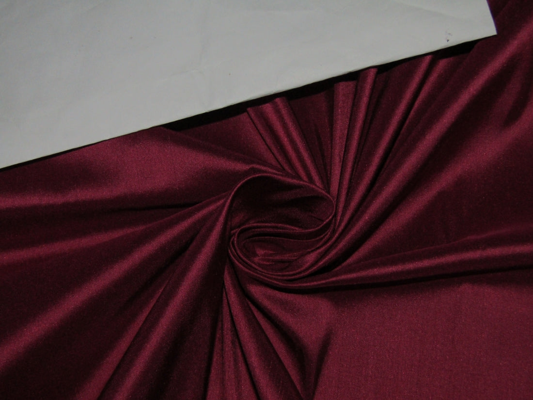 100% Pure silk dupion FABRIC red violet color 54" wide DUP290[1]