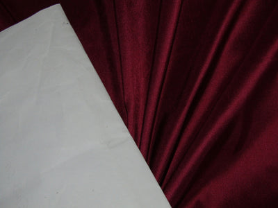 100% Pure silk dupion FABRIC red violet color 54" wide DUP290[1]