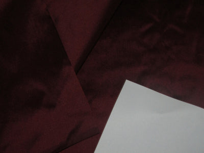 100% Pure silk dupion fabric wine color 54" wide DUP327