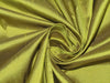 100% Pure silk dupion fabric khaki green color 54" wide by the yard DUP330[2]