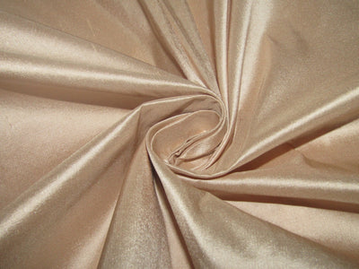 100% Pure silk dupion fabric NUDE color 54" wide DUP319[1]