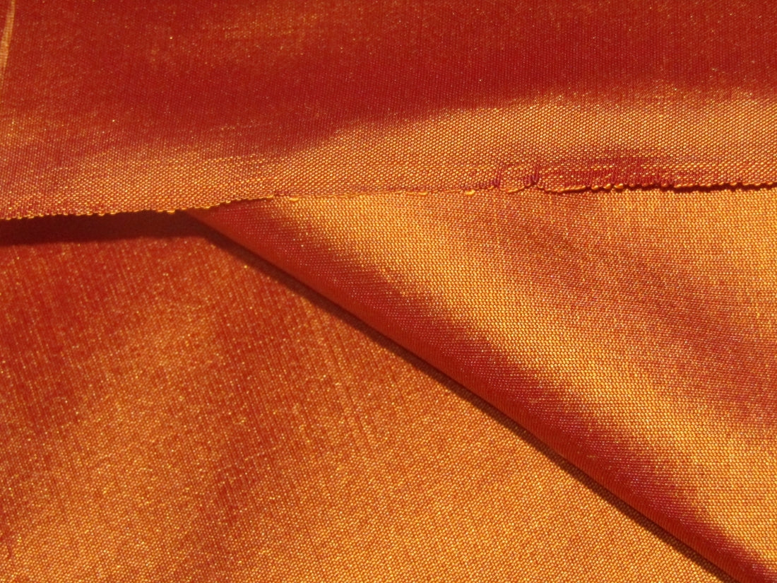 100% Silk Dupioni Fabric MARMALADE color 54" wide DUP351[1]
