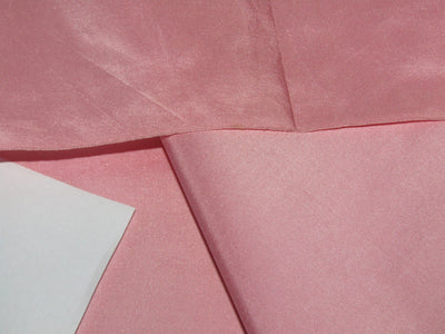 SILK TAFFETA FABRIC PASTEL PALE PINK color 54" wide TAF48[3]