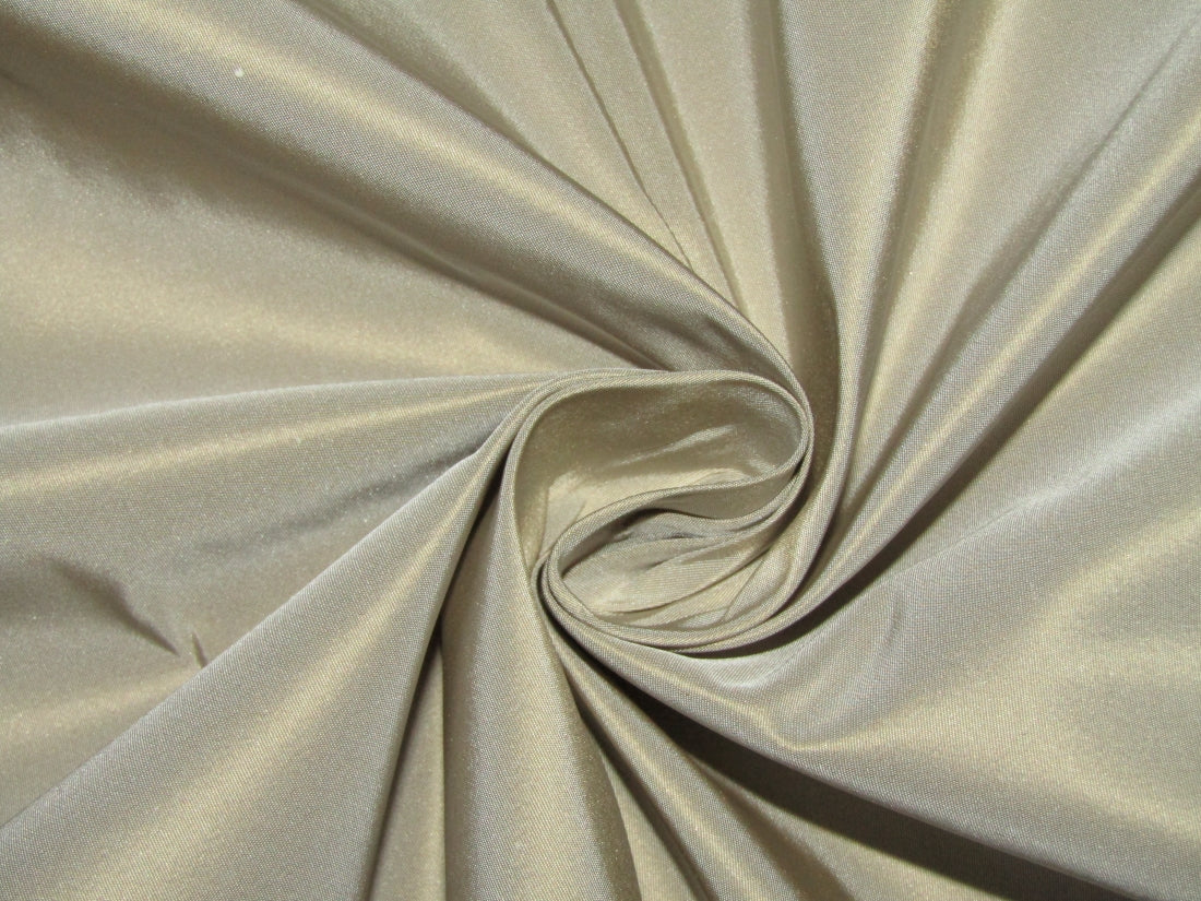 Champagne Beige Heavy Taffeta Silk Fabric main image 0