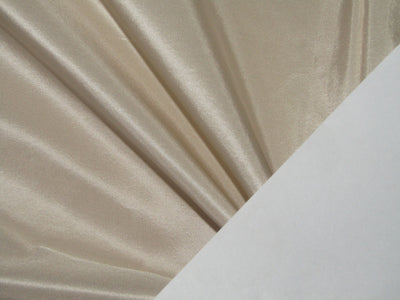 SILK Taffeta fabric awesome silky CREAM color 54" wide TAF63[4]
