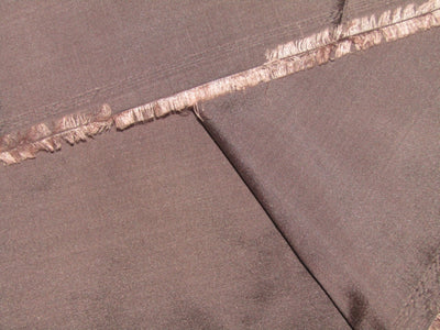 100% Silk Taffeta Fabric Chocolate Brown Color 54" wide TAF70[2]