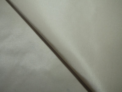 100% Pure SILK TAFFETA FABRIC Off White Cream color 54" wide TAF169