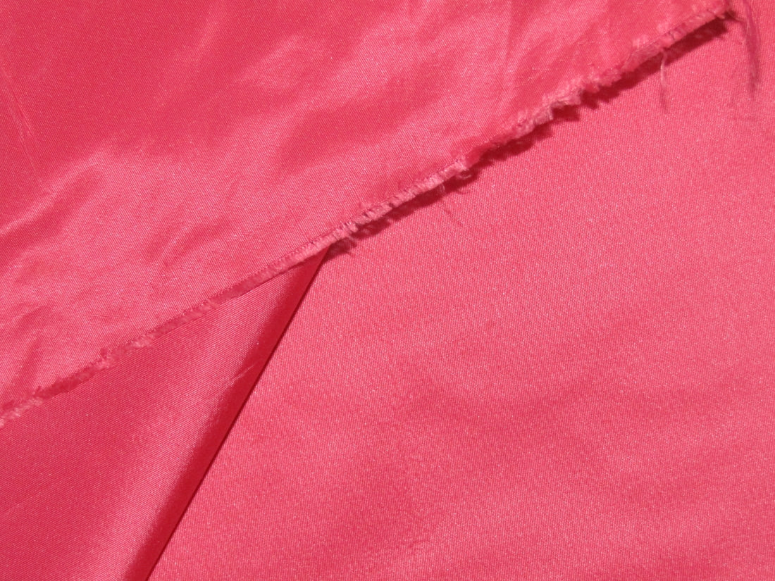 100% Pure Silk Taffeta Fabric Bubblegum Pink color 54" wide TAF185[2]