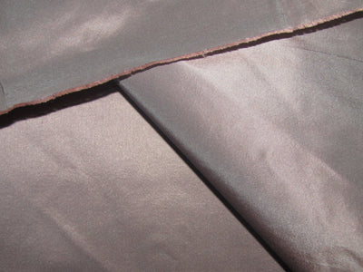 100% Pure Silk Taffeta Fabric Baby Pink x Blue color 54" wide TAF185[10]