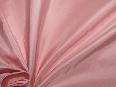 100% Pure SILK TAFFETA FABRIC Light Pink COLOR 54" WIDE TAF185[12]