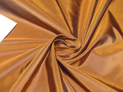 silk taffeta fabric gold & brown color 54" wide TAF96[3]