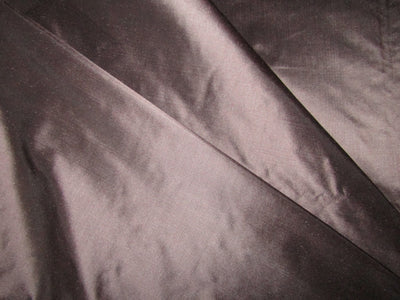 100% silk taffeta fabric iridescent mauve x black color 54" wide TAF232[2]