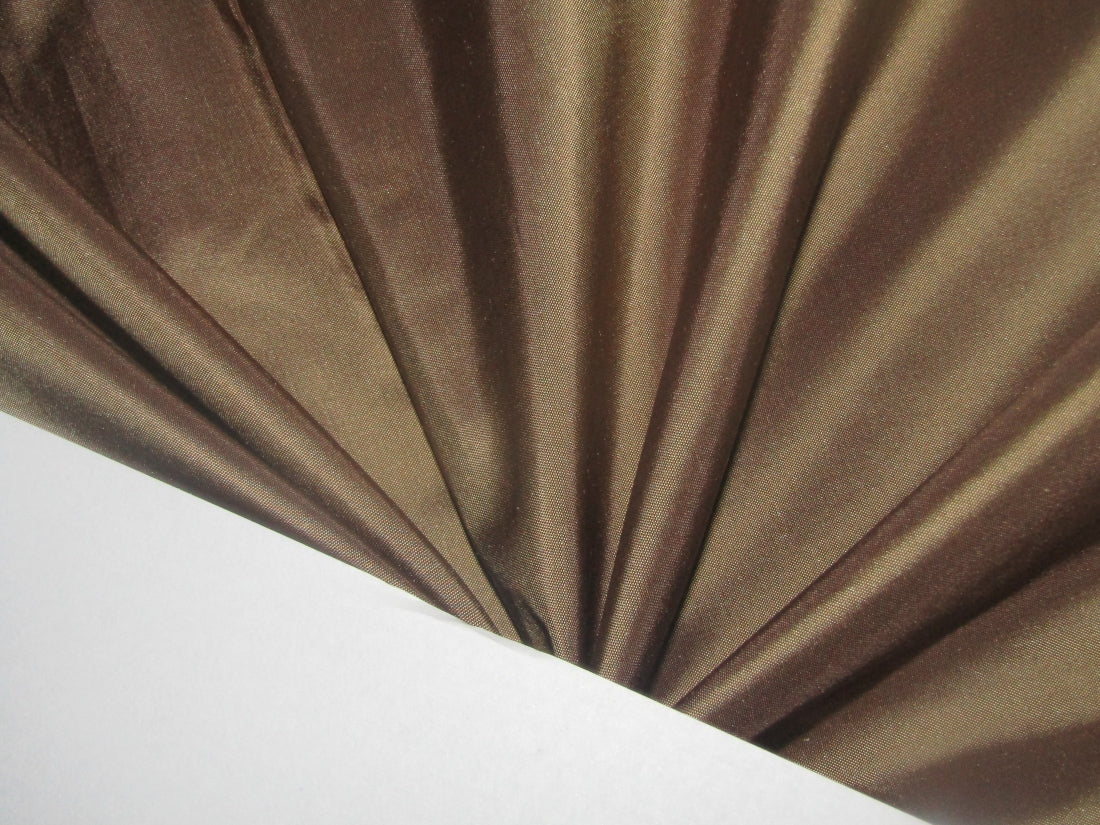 Silk Taffeta fabric Hot Chocolate color 54" wide TAF179[3]