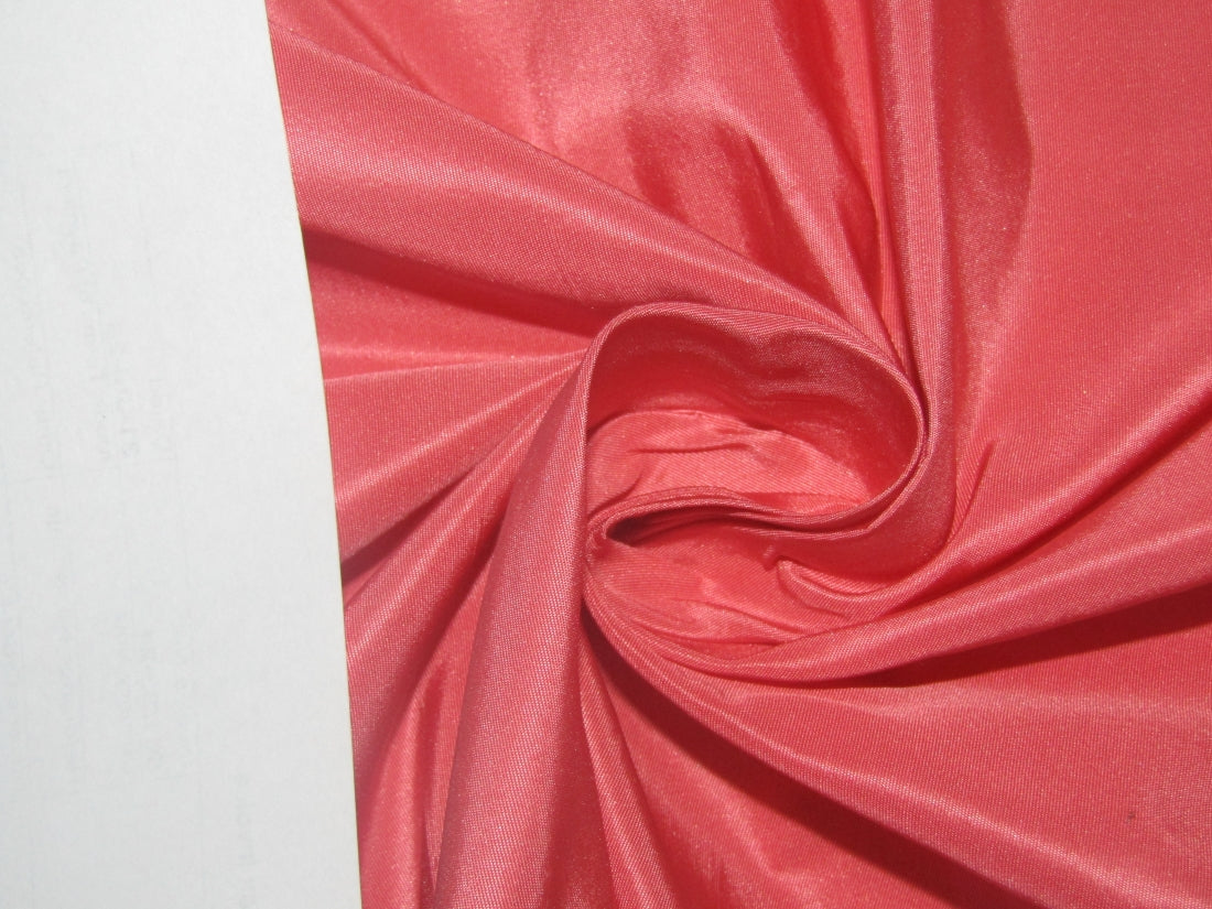 100% Pure SILK TAFFETA FABRIC Frosted Pink COLOR 54" WIDE TAF198[3]