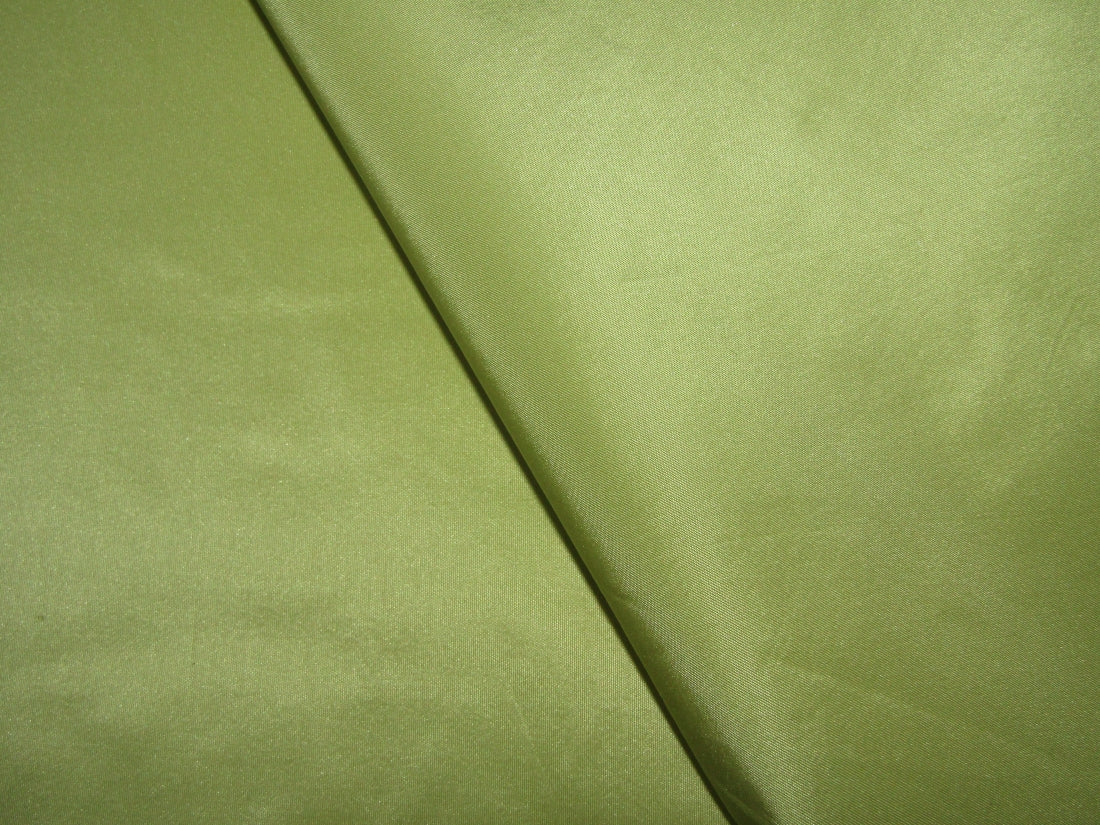 Silk Taffeta fabric Light Olive Green color 54" wide TAF177[2]
