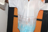 HAND PAINTED  Tie and dye stitched MENS SHIRT cotton available in 5  colors