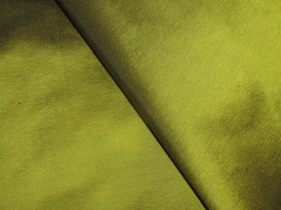 100% Pure SILK TAFFETA FABRIC Iridescent Yellow x Black color 54" wide TAF218