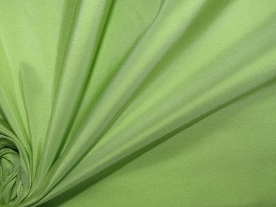 100% Pure SILK TAFFETA FABRIC Pastel Lime Green color 54" wide TAF217[1]