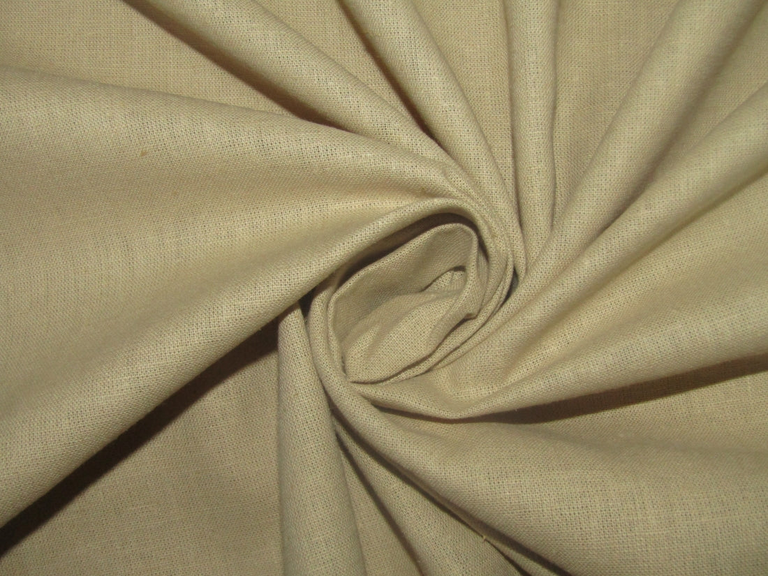 HEMP 70 LEA white color fabric 58" wide