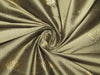 100% silk dupion jacquard black x gold DUPSJ5[2]