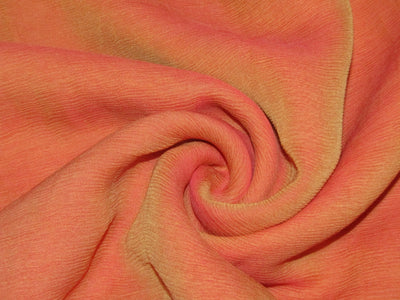 Silk chiffon fabric 44" WIDE available in 32 gm and 60 gm in colors rusty orange/hot pink/lavender/red/redxgreen/bright yellow/mustard x blk/rustxblk/ocean green/orangepink/bluegreen/burgundybrown/charcoal/ black/purple blue/green yellow/orange]