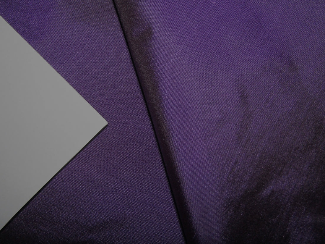 Silk taffeta fabric ~purple 54" wide 25.15 momme TAF86