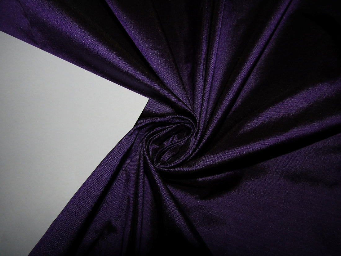 Silk taffeta fabric ~purple 54" wide 25.15 momme TAF86