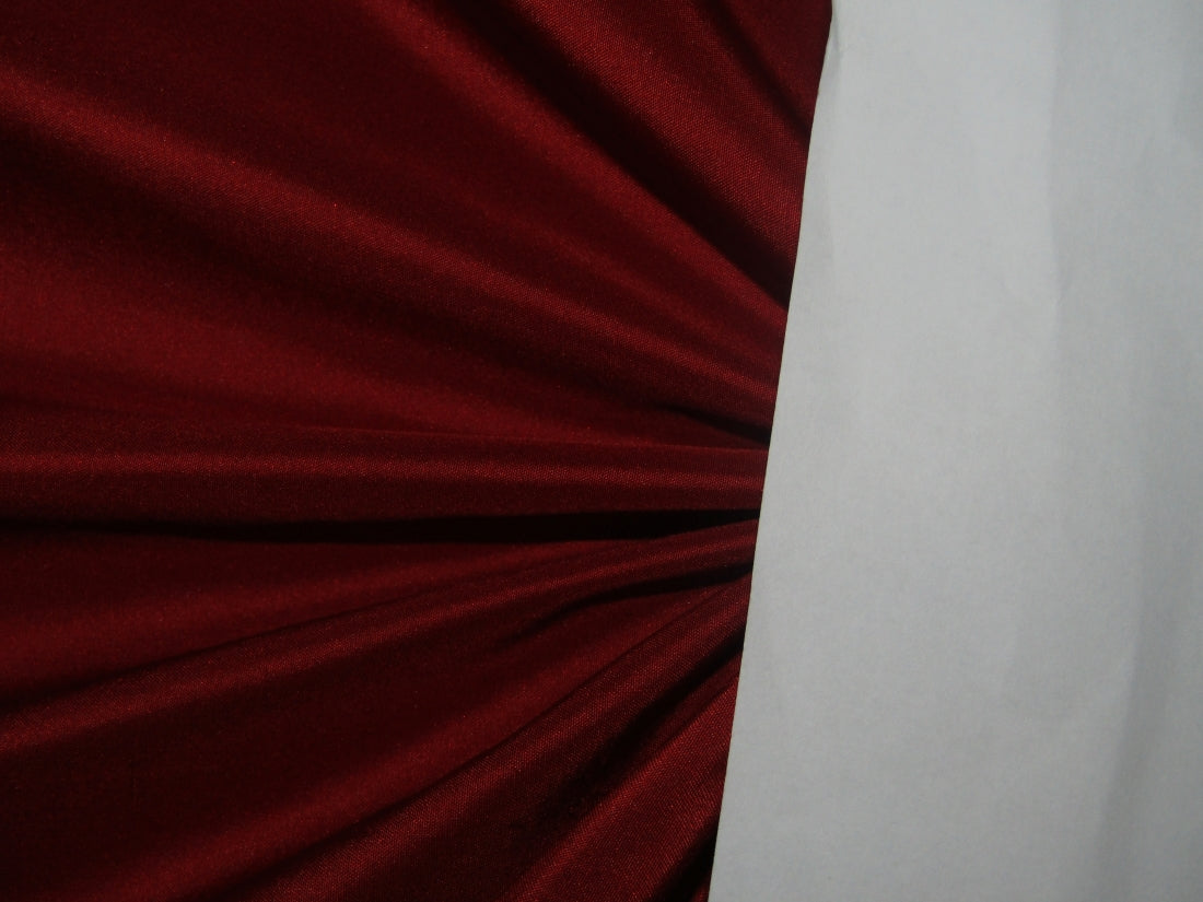 SILK TAFFETA FABRIC BLOOD RED COLOR 54" wide TAF44[1]