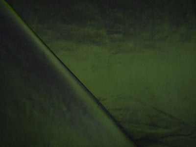 100% PURE SILK DUPIONI Iridescent dark Green X Blue color 54" wide DUP272[4]