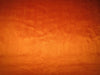 100% PURE SILK DUPION FABRIC ORANGE colour 54&quot; wide WITH SLUBS MM56[1]