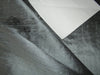 100% PURE SILK DUPION FABRIC SLATE GREY colour 54&quot; wide WITH SLUBS*MM50[2]