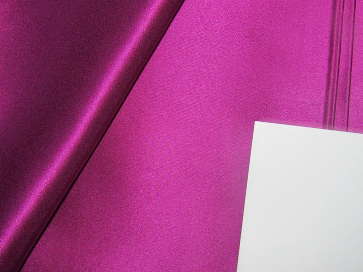 パープル100シルク100 100% Silk Satin fabric 44