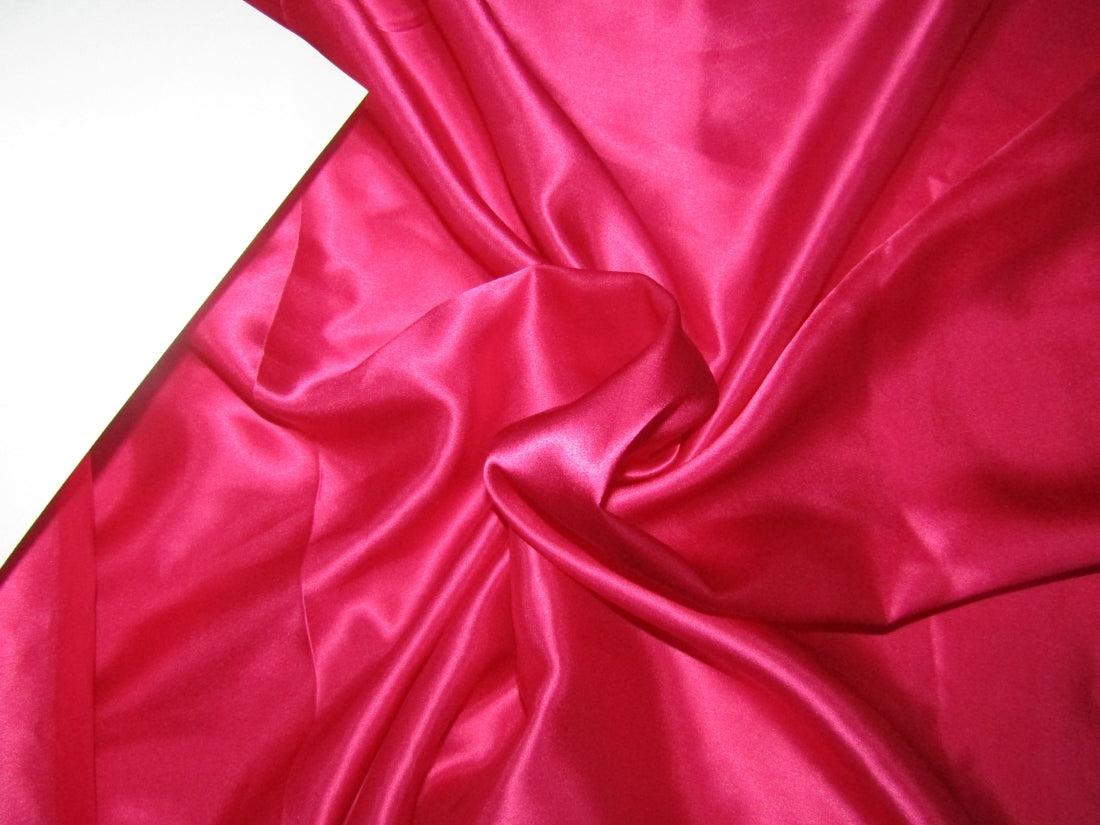 100% Silk Satin fabric 54" wide  PINK 60 grams  [16. momme] [12997]