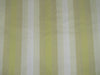 Silk Taffeta Fabric Butter, Cream, Ivory &amp; Gold stripes 54 inches wide/137 cms stripes are from selvedge to selvedge TAFS17[1]