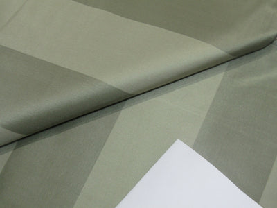 Silk Taffeta Fabric Shades of Green  stripes 54&quot; wide TAFS9[2]