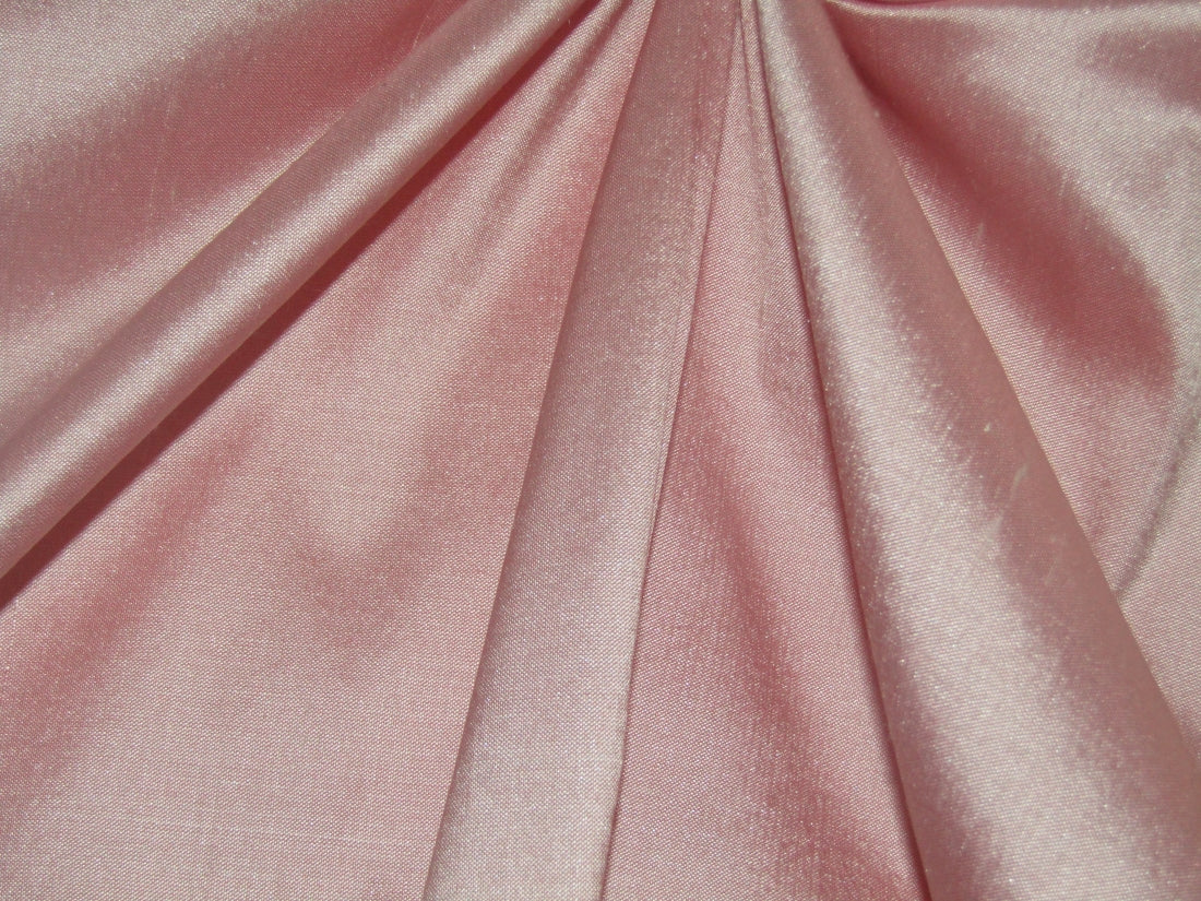 100% Silk Dupion fabric DUSTY PINK color 54" wide DUP389[1]