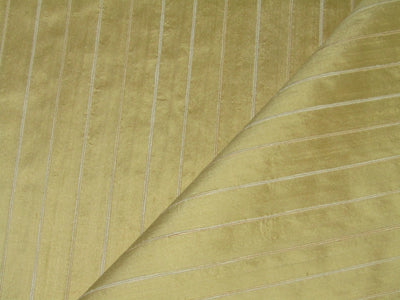 100% Silk Dupion Pastel Gold stripes 48" wide DUPNEWS11[2]