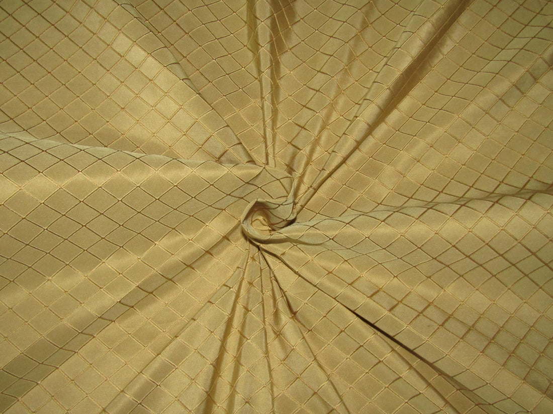 SILK TAFETTA JACQUARD GOLD DOBBY 54" WIDE TAFCJ1[1]