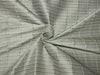 100% Silk taffeta Jacquard fabric  GREEN X BLACK X GREY X BLACK color 54" wide TAFJ29