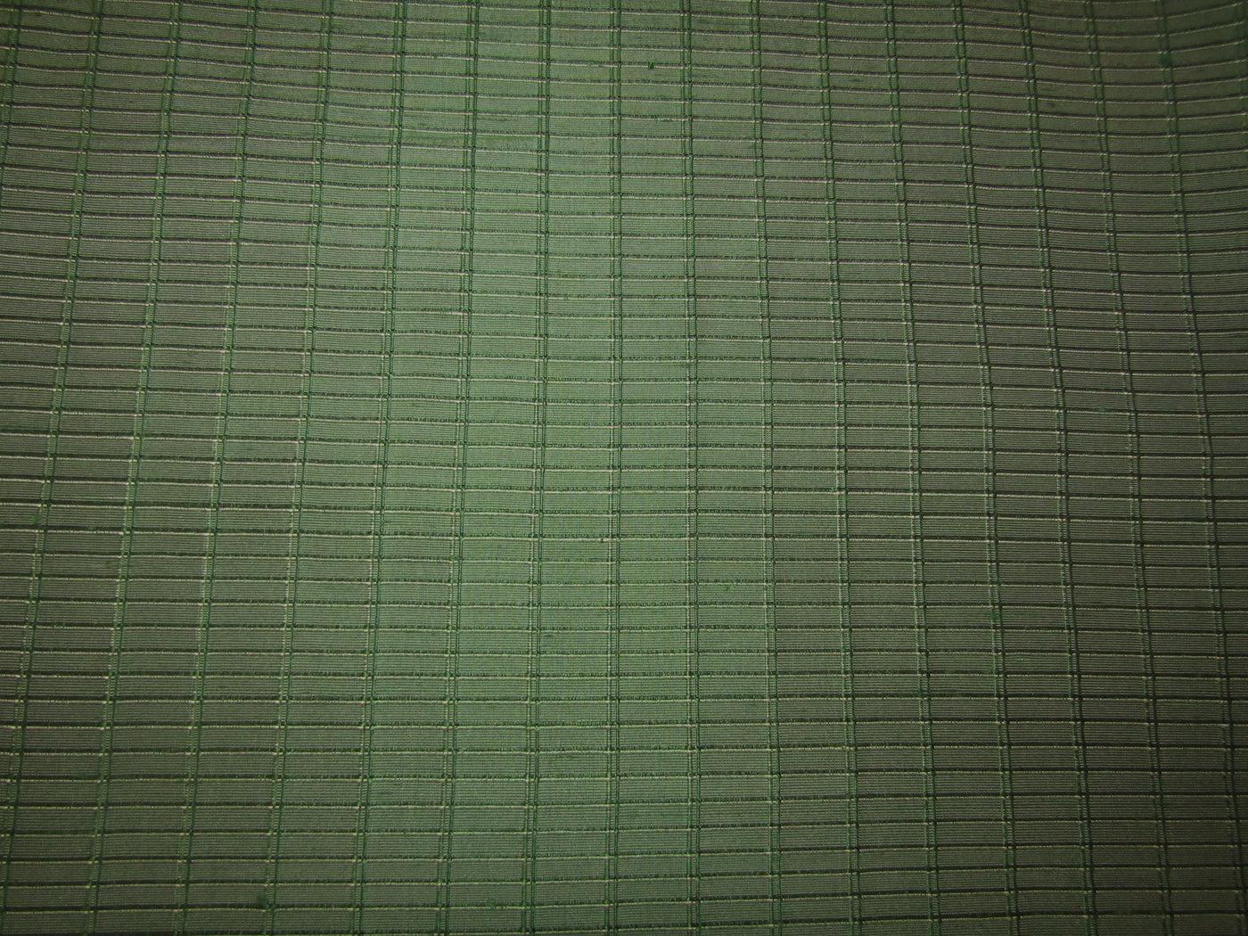 100% Silk taffeta Jacquard fabric RIBBED PLAIDS  GREEN X BLACK X GREY X BLACK color 54" wide TAFJ29