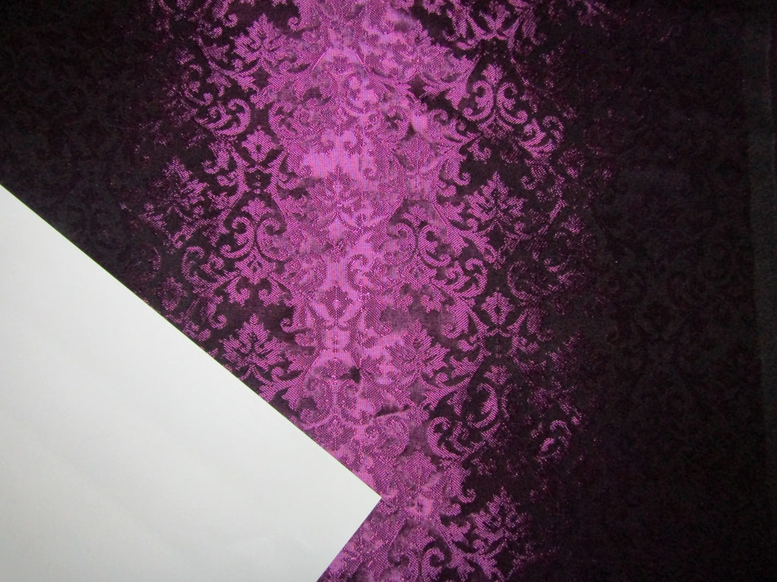 Silk Brocade jacquard fabric PURPLE color 58" wide BRO188[8]