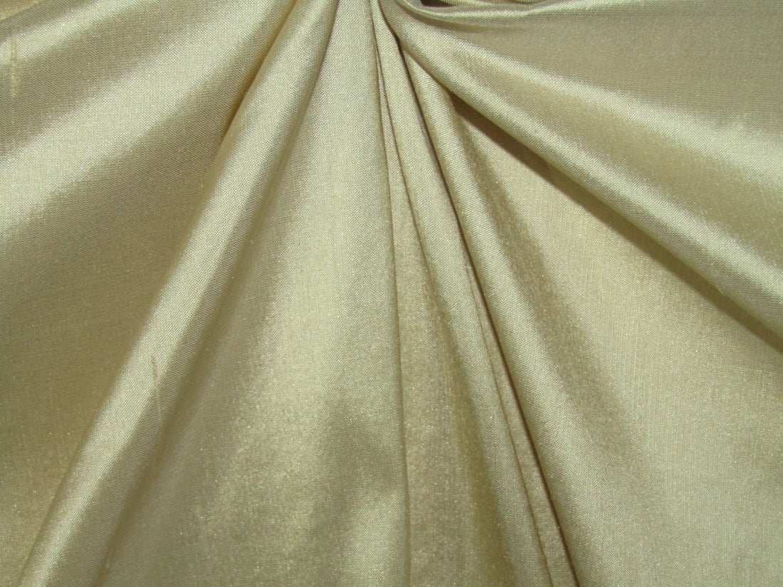 100% Silk Dupion fabric GOLDEN CREAM color 54" wide DUP389[3]