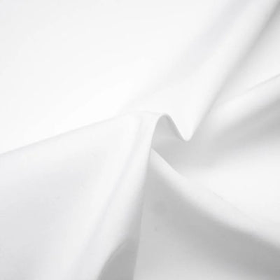100% Cotton Poplin twill Fabric Snow White 54" wide dyeable [14044]