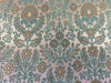 Silk Brocade jacquard fabric sea green and salmon pink color 58" wide BRO876[2]