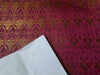 Silk Brocade Vestment Fabric Pink,Gold & Black color 44" wide BRO148[1]