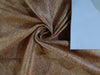 Silk Brocade fabric Cream & Light Golden Brown Color 44" wide BRO225[5]
