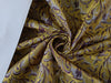 Silk Brocade fabric Wine,Grey & Gold Color 44" wide BRO225[2]