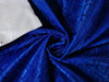 SILK BROCADE FABRIC Royal Blue COLOR 44" wide BRO218[1]